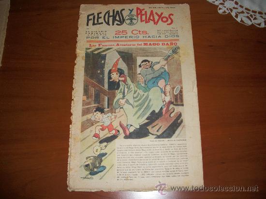 Tebeos: FLECHAS Y PELAYOS N&ordm; 21 ORIGINAL 1944 - Foto 1