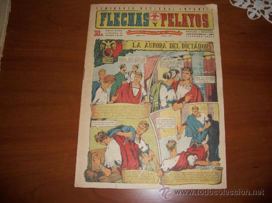 Tebeos: FLECHAS Y PELAYOS N&ordm; 245 ORIGINAL 1943 - Foto 1