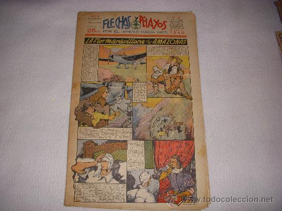 Tebeos: FLECHAS Y PELAYOS N&ordm; 81, 25 CTS - Foto 1