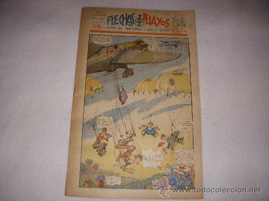 Tebeos: FLECHAS Y PELAYOS N&ordm; 93, 25 CTS - Foto 1