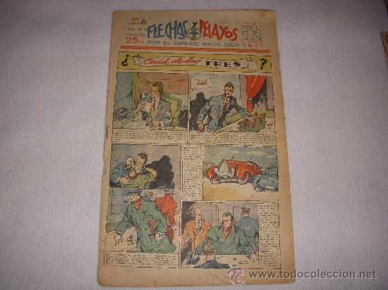 Tebeos: FLECHAS Y PELAYOS N&ordm; 140, 25 CTS - Foto 1