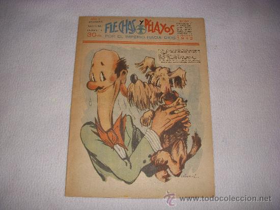 Tebeos: FLECHAS Y PELAYOS N&ordm; 165, 30 CTS - Foto 1
