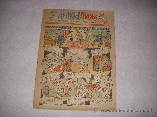 Tebeos: FLECHAS Y PELAYOS N&ordm; 169, 30 CTS - Foto 1