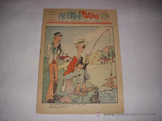 Tebeos: FLECHAS Y PELAYOS N&ordm; 177, 30 CTS - Foto 1