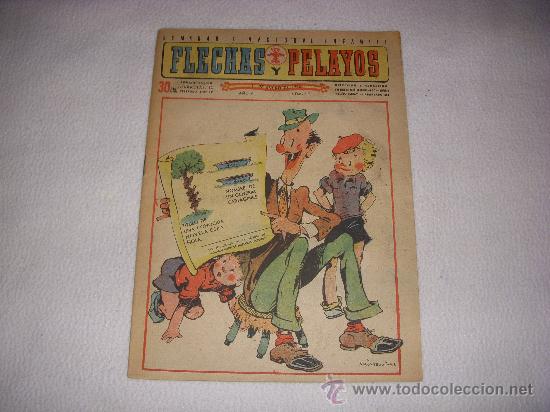 Tebeos: FLECHAS Y PELAYOS N&ordm; 217, 30 CTS - Foto 1