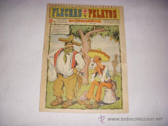 Tebeos: FLECHAS Y PELAYOS N&ordm; 246, 30 CTS - Foto 1