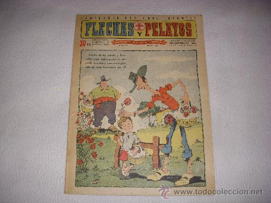 Tebeos: FLECHAS Y PELAYOS N&ordm; 284, 30 CTS - Foto 1