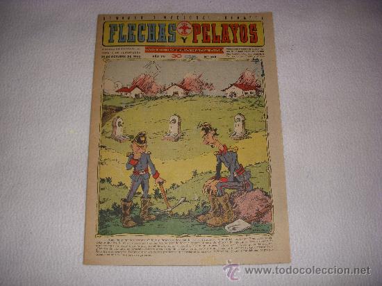 Tebeos: FLECHAS Y PELAYOS N&ordm; 308, 30 CTS - Foto 1