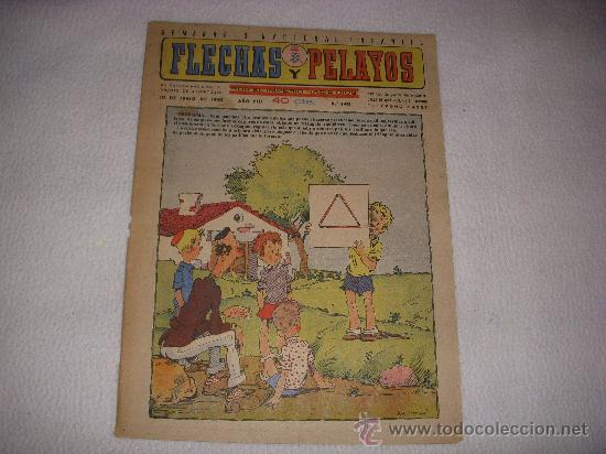 Tebeos: FLECHAS Y PELAYOS N&ordm; 340, 40 CTS - Foto 1
