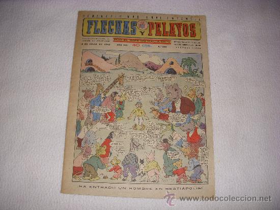 Tebeos: FLECHAS Y PELAYOS N&ordm; 344, 40 CTS - Foto 1
