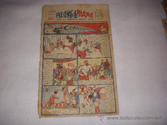 Tebeos: FLECHAS Y PELAYOS N&ordm; 124, 25 CTS - Foto 1