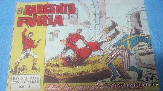 Tebeos: EL SARGENTO FURIA NUMEROS 2 Y 3 - Foto 3