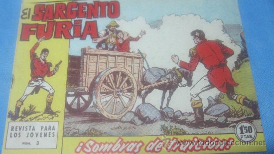 Tebeos: EL SARGENTO FURIA NUMEROS 2 Y 3 - Foto 2