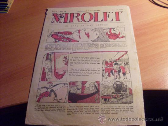 Tebeos: VIROLET N&ordm; 75 ( 9 JUNY 1923 ) EN CATALA (COB97) - Foto 1