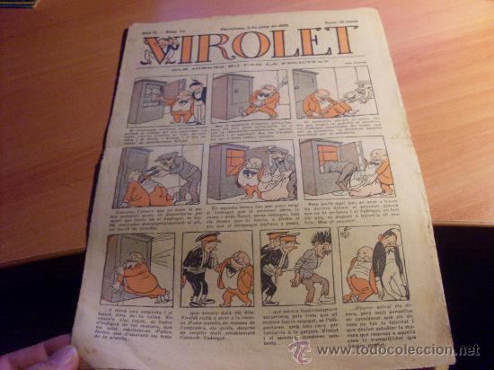 Tebeos: VIROLET N&ordm; 74 ( 2 JUNY 1923 ) EN CATALA (COB97) - Foto 1
