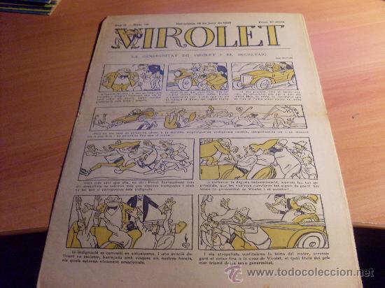 Tebeos: VIROLET N&ordm; 76 ( 16 JUNY 1923 ) EN CATALA (COB97) - Foto 1