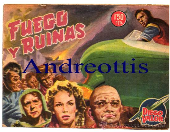 Tebeos: DIEGO VALOR N&ordm;  36. 2&ordf; SERIE. EDITORIAL EDICIONES CID. A&Ntilde;O:1957  (ORIGINAL) - Foto 1
