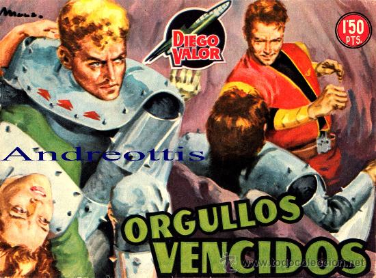 Tebeos: DIEGO VALOR N&ordm;  10.  2&ordf; SERIE. EDITORIAL EDICIONES CID. A&Ntilde;O:1957  (ORIGINAL) - Foto 1
