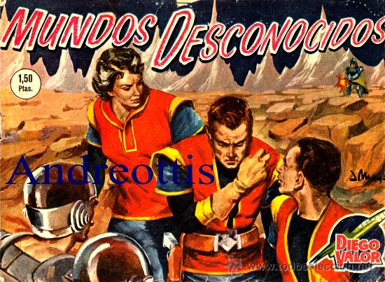 Tebeos: DIEGO VALOR N&ordm;  3 .  2&ordf; SERIE. EDITORIAL EDICIONES CID. A&Ntilde;O:1957  (ORIGINAL) - Foto 1