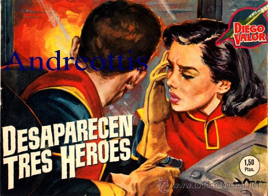 Tebeos: DIEGO VALOR N&ordm; 2 .  2&ordf; SERIE. EDITORIAL EDICIONES CID. A&Ntilde;O:1957  (ORIGINAL) - Foto 1