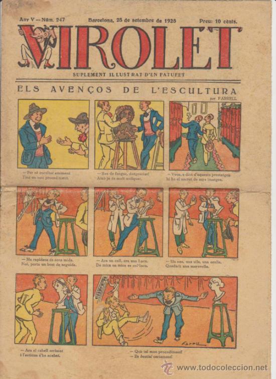 Tebeos: Virolet n&ordm;  247. A&ntilde;o 1926 - Foto 1