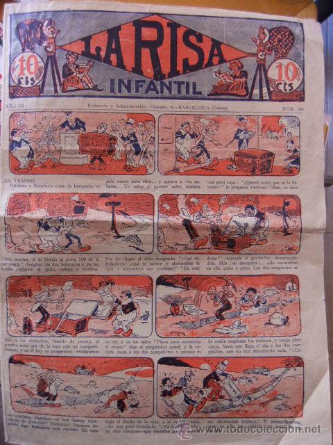 Tebeos: LA RISA INFANTIL N&ordm; 146 A&Ntilde;OS 20 - Foto 1