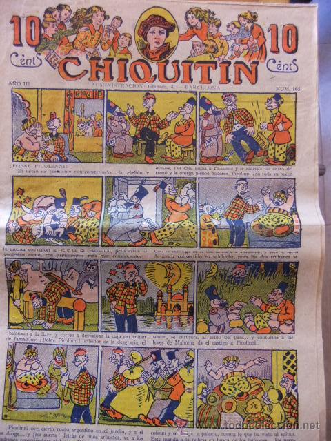 Tebeos: CHIQUITIN N&ordm; 165 A&Ntilde;OS 20 - Foto 1