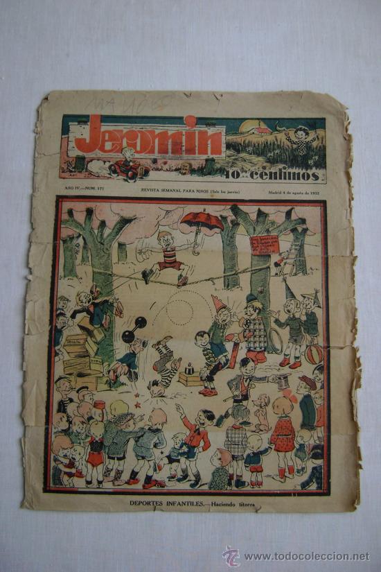 Tebeos: JEROMIN.A&Ntilde;O IV.NUM.171.10 CENTIMOS - Foto 1