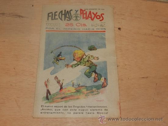 Tebeos: (M-20) FLECHAS Y PELAYOS A&Ntilde;O II NUM. 9  - - Foto 1