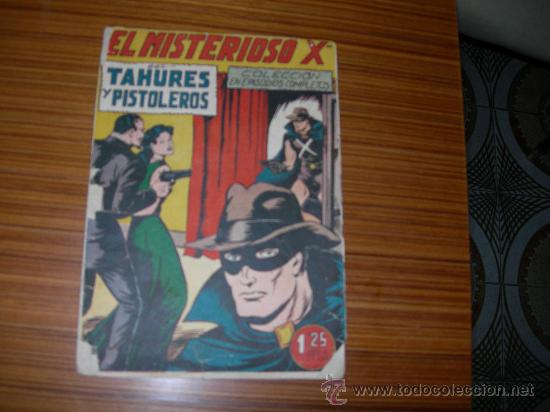 Tebeos: EL MISTERIOSO X    N&ordm; 3   DE GARGA - Foto 1