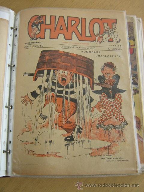 Tebeos: M. navarrete,- charlot lote de 36 n&ordm;, lista interior - Foto 1