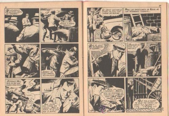 Tebeos: EDDIE CONSTANTINE N&ordm; 9 - SEMIC ESPA&Ntilde;OLA 1966 - 48 PGS. 21 X 15 CMS. - Foto 2