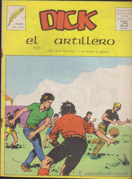 Tebeos: Dick el Artillero. Serie Pluma de Oro. - Foto 1