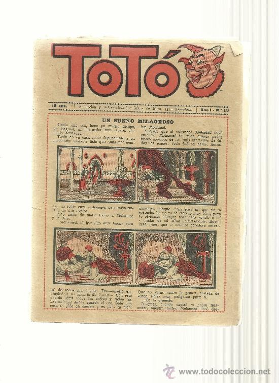 Tebeos: TOTO N&ordm; 13 - Foto 1