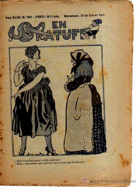 Tebeos: En Patufet. n&ordm; 882. 1921 - Foto 1