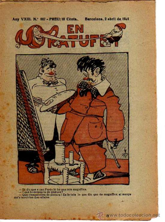 Tebeos: En Patufet. n&ordm; 887. 1921 - Foto 1