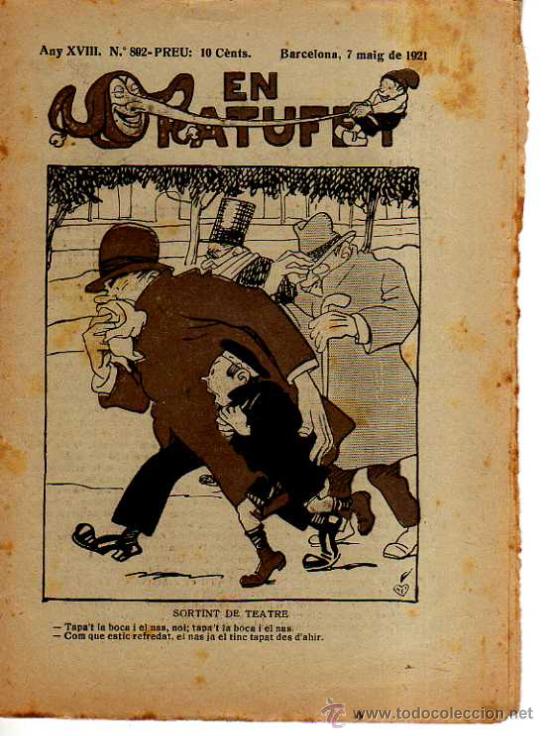 Tebeos: En Patufet. n&ordm; 892. 1921 - Foto 1