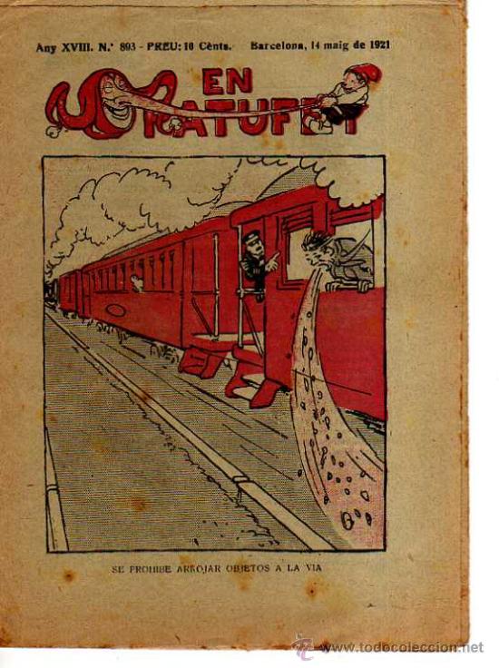 Tebeos: En Patufet. n&ordm; 893. 1921 - Foto 1
