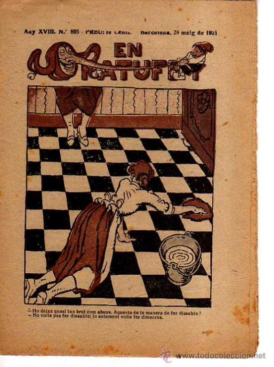 Tebeos: En Patufet. n&ordm; 895. 1921 - Foto 1