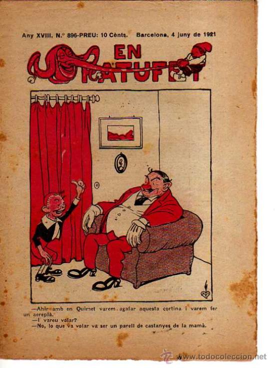 Tebeos: En Patufet. n&ordm; 896. 1921 - Foto 1