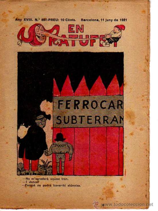 Tebeos: En Patufet. n&ordm; 897. 1921 - Foto 1