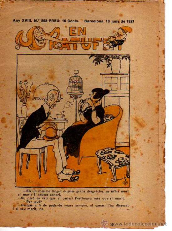 Tebeos: En Patufet. n&ordm; 898. 1921 - Foto 1