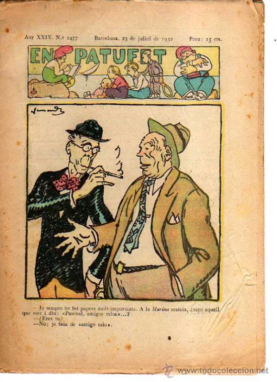 Tebeos: En Patufet. n&ordm; 1477. 1932. - Foto 1