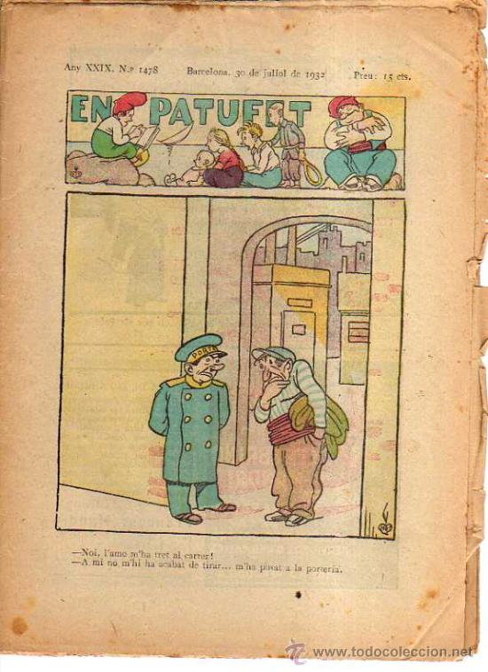 Tebeos: En Patufet. n&ordm; 1478. 1932. - Foto 1
