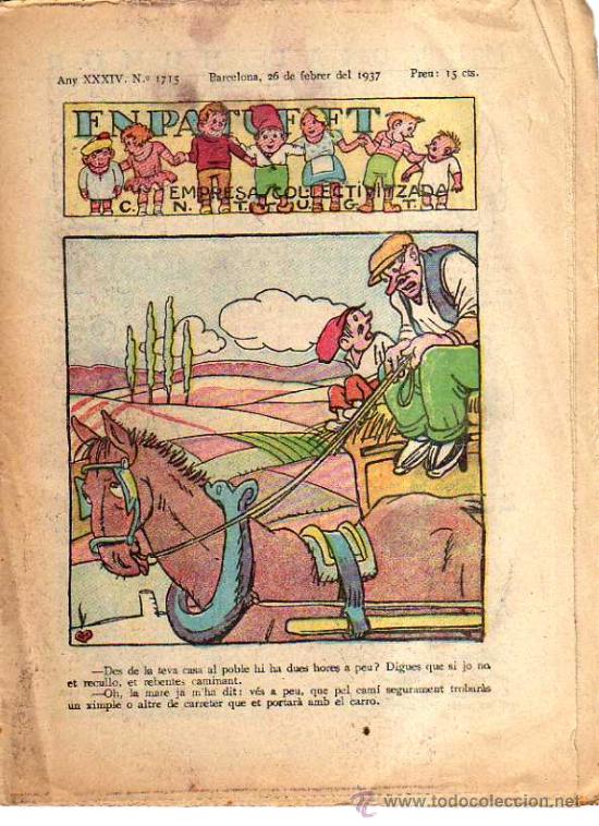 Tebeos: En Patufet. n&ordm; 1715. 1935. - Foto 1