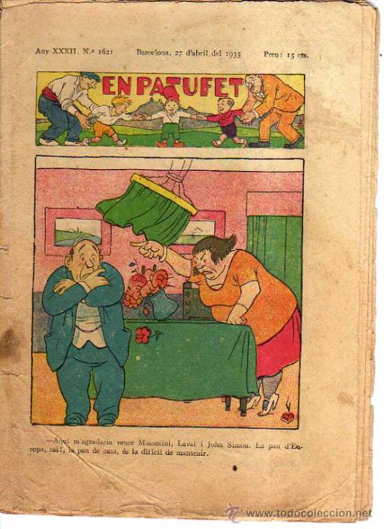 Tebeos: En Patufet. n&ordm; 1621. 1935. - Foto 1