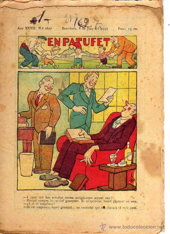 Tebeos: En Patufet. n&ordm; 1627. 1935. - Foto 1