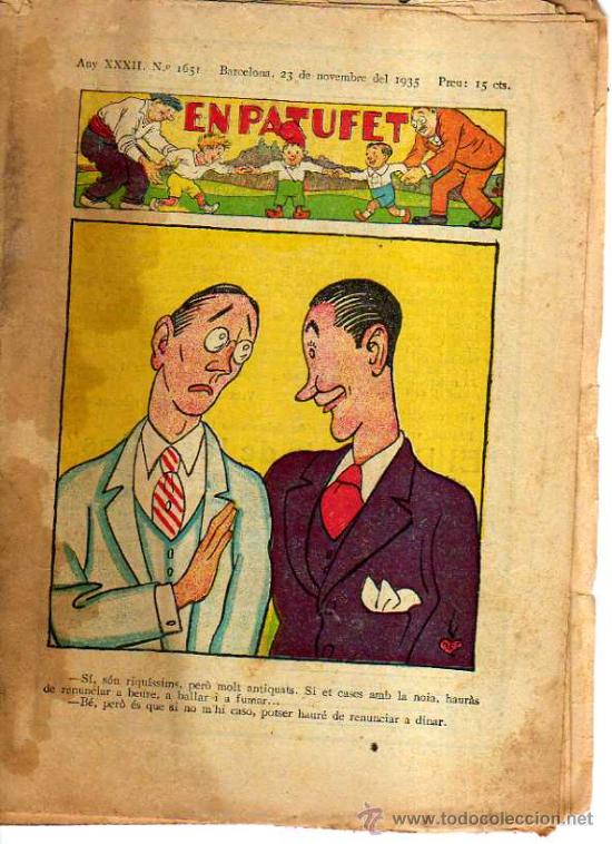 Tebeos: En Patufet. n&ordm; 1651. 1935. - Foto 1