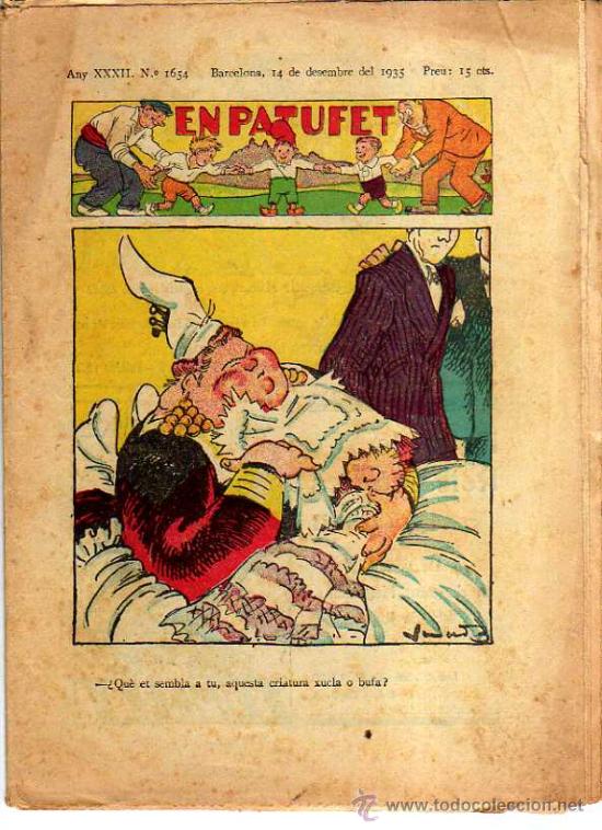 Tebeos: En Patufet. n&ordm; 1654. 1935. - Foto 1