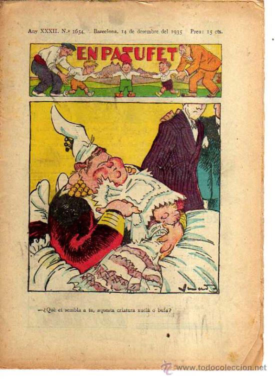 Tebeos: En Patufet. n&ordm; 1654. 1935. - Foto 1